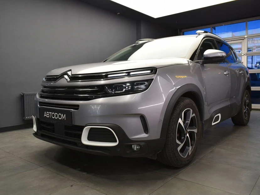 Citroen C5 AirCross I поколение 1.6 AT (150 л.с.) FEEL Серый 2019 с пробегом 57 000 км