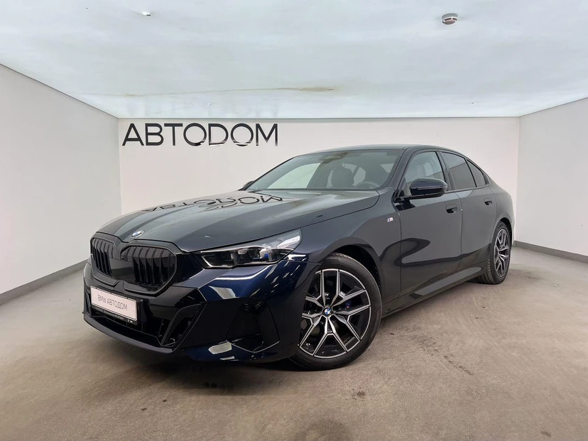 BMW 5 серии VIII поколение (G60) 2.0 AT (208 л.с.) Base Чёрный 2025
