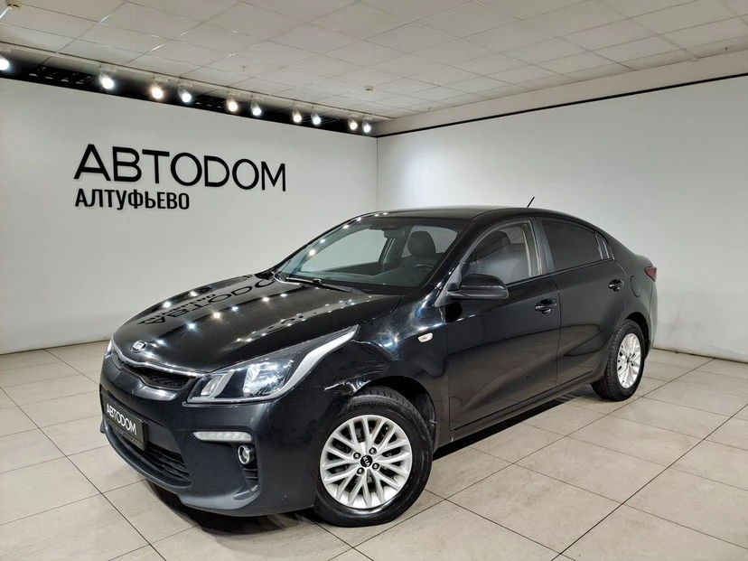 Kia Rio IV поколение 1.6 AT (123 л.с.) Luxe RED Line Чёрный 2018 с пробегом 161 228 км