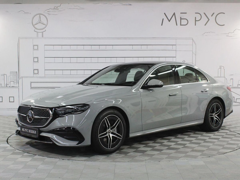 Автомобиль Mercedes-Benz E-Класс VI поколение (W214/S214) 2.0 AT 4Matic (258 л.с.) AMG Line Серый 2025 с пробегом 15 км