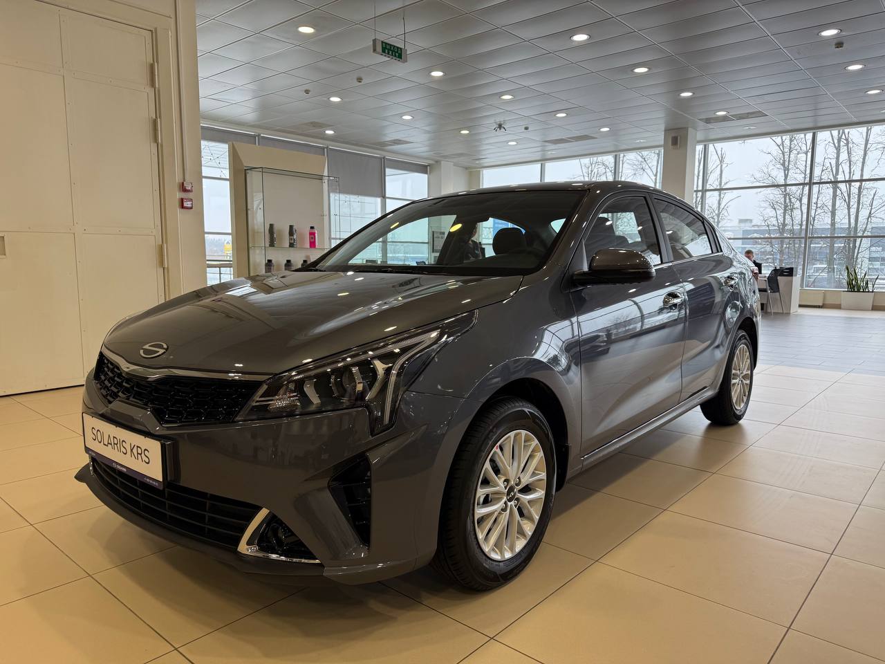Автомобиль Solaris KRS I поколение 1.6 AT (123 л.с.) Prestige Серый 2025 