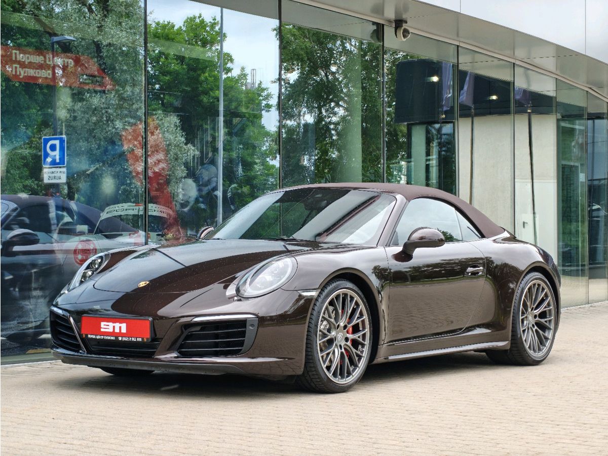 Porsche 911 VII (991) [рестайлинг] Carrera 4S 3.0 AMT 4WD (420 л.с.) Carrera 4S Коричневый 2017 с пробегом 6 000 км
