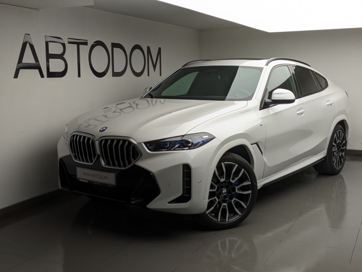 BMW X6 III (G06) [рестайлинг] 3.0d AT 4WD (286 л.с.) M Sport Белый 2025 с пробегом 11 107 км