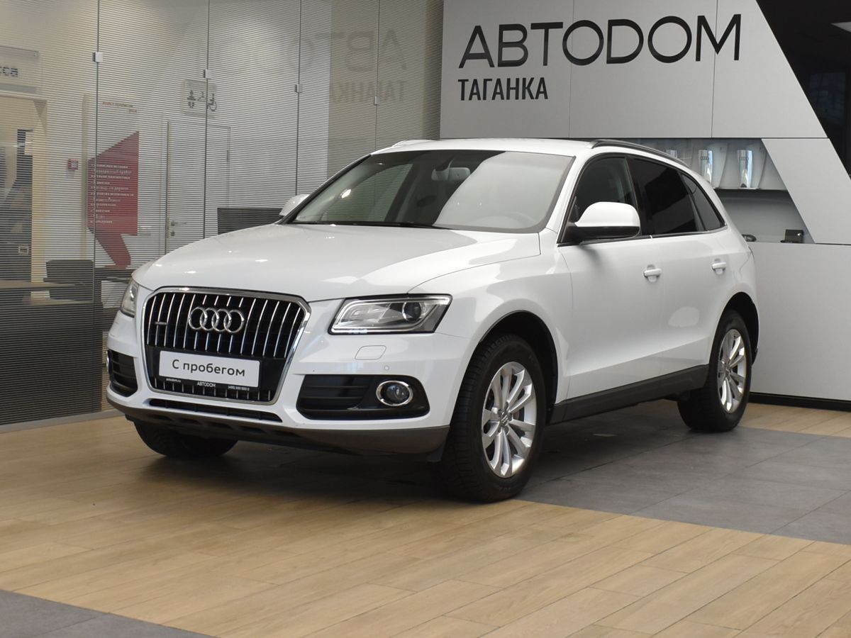 Audi Q5 I (8R) [рестайлинг] 2.0d AMT 4WD (177 л.с.) Base Белый 2013 с пробегом 97 323 км