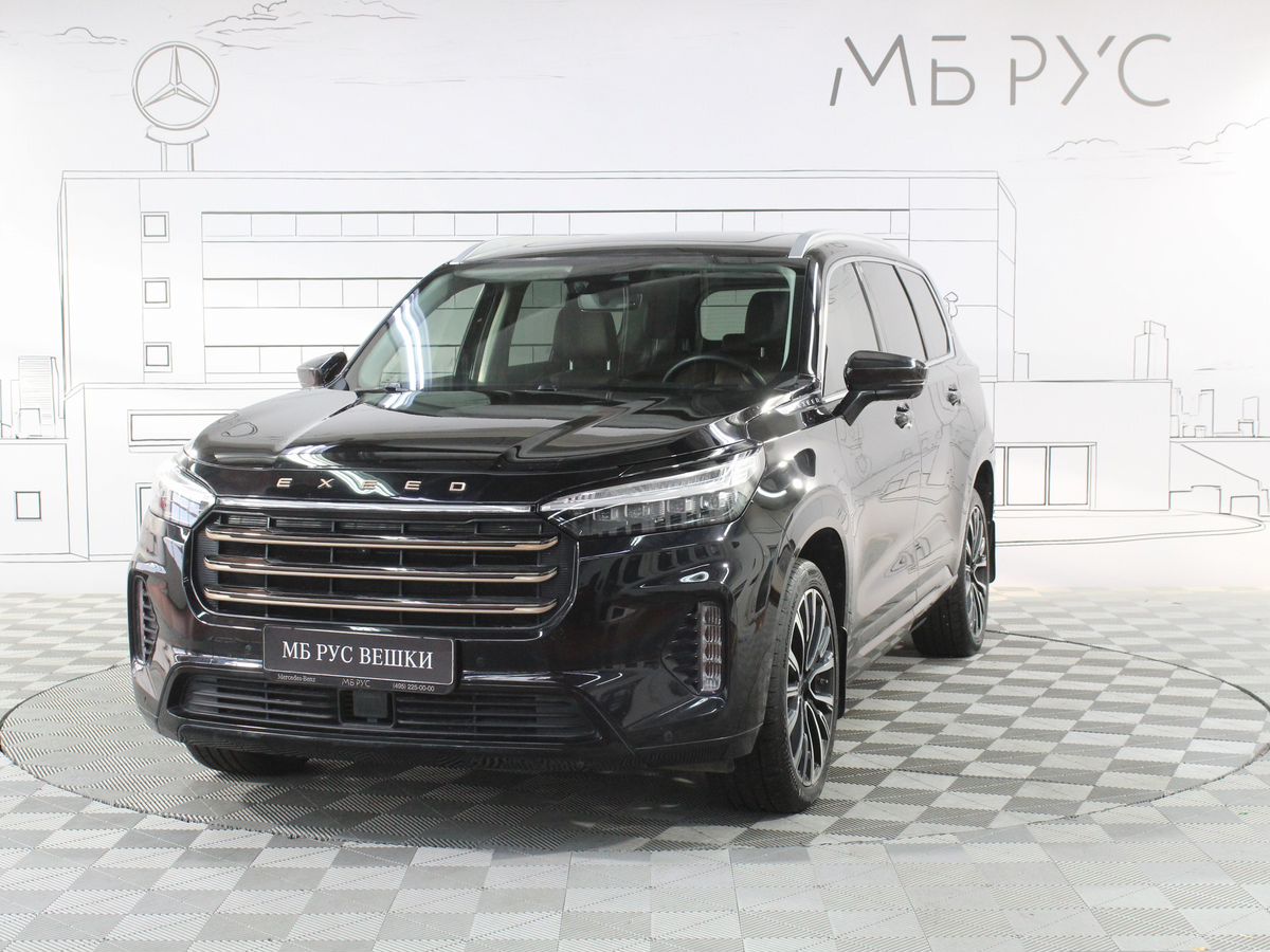 Автомобиль EXEED VX I поколение 2.0 AMT 4WD (249 л.с.) President LE Чёрный 2023 с пробегом 35 000 км