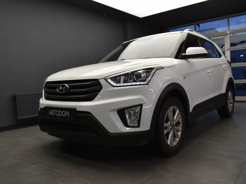 Hyundai Creta I поколение 1.6 MT (123 л.с.) Comfort Plus Белый 2019 с пробегом 108 000 км