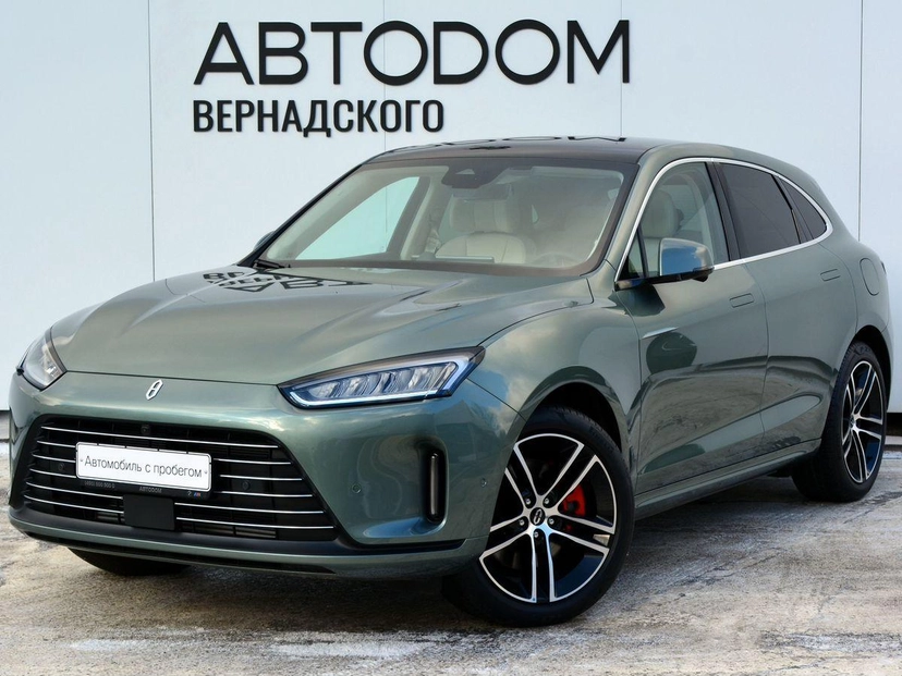 Автомобиль AITO M5 I поколение 1.5hyb AT 4WD (496 л.с.) Ultimate Зелёный 2023 с пробегом 50 км