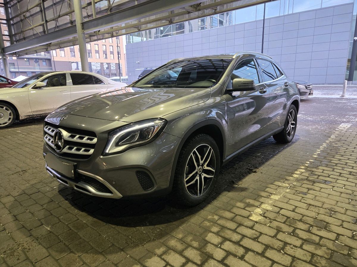 Автомобиль Mercedes-Benz GLA I (X156) [рестайлинг] 200 1.6 AMT (150 л.с.) Urban Night Edition Серый 2018 с пробегом 44 282 км