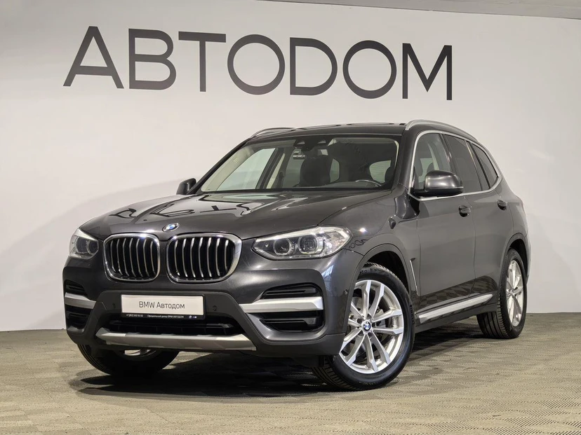Автомобиль BMW X3 III поколение (G01) 2.0d AT 4WD (190 л.с.) xLine Серый 2020 с пробегом 112 991 км