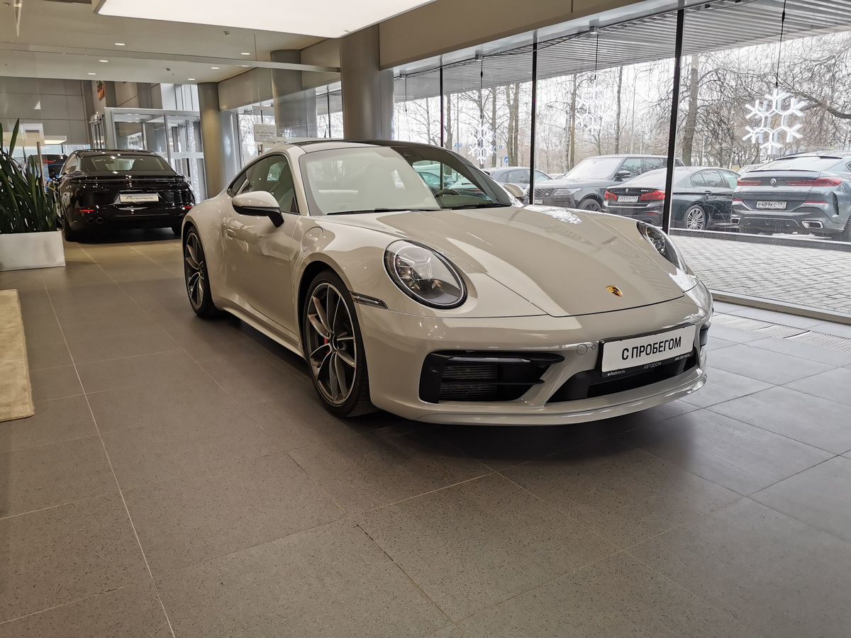 Автомобиль Porsche 911 VIII поколение (992) Carrera 4S 3.0 AMT 4WD (450 л.с.) Carrera 4S Серый 2019 с пробегом 58 002 км