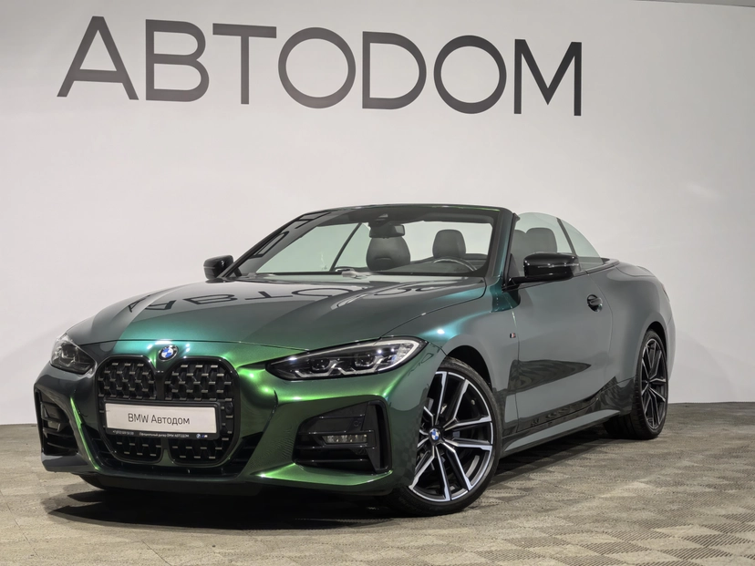 Автомобиль BMW 4 серии II поколение (G22/G23/G26) 420 2.0 AT (184 л.с.) M Sport Pure Чёрный 2021 с пробегом 14 983 км