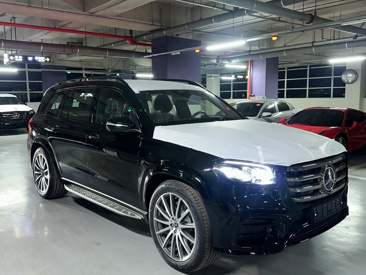 Mercedes-Benz GLS II (X167) [рестайлинг] 450 3.0 AT 4Matic (381 л.с.) Base Чёрный 2026 