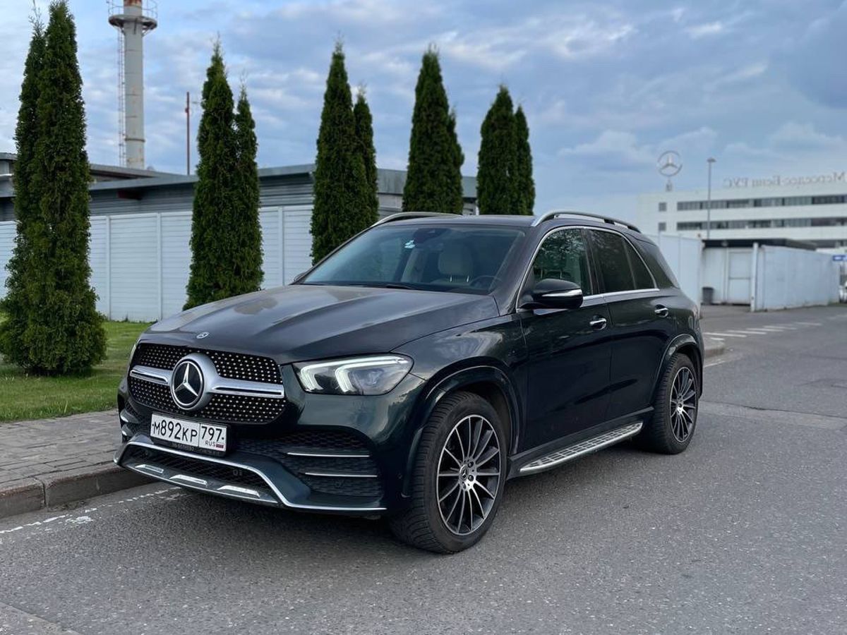 Mercedes-Benz GLE II поколение (V167) 450 3.0 AT 4Matic (367 л.с.) Sport Plus Зелёный 2021 с пробегом 65 870 км