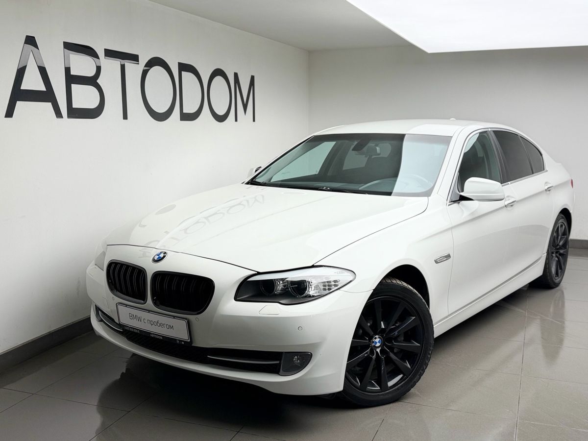 Автомобиль BMW 5 серии VI поколение (F07/F10/F11) 528 2.0 AT 4WD (245 л.с.) Base Белый 2012 с пробегом 148 459 км