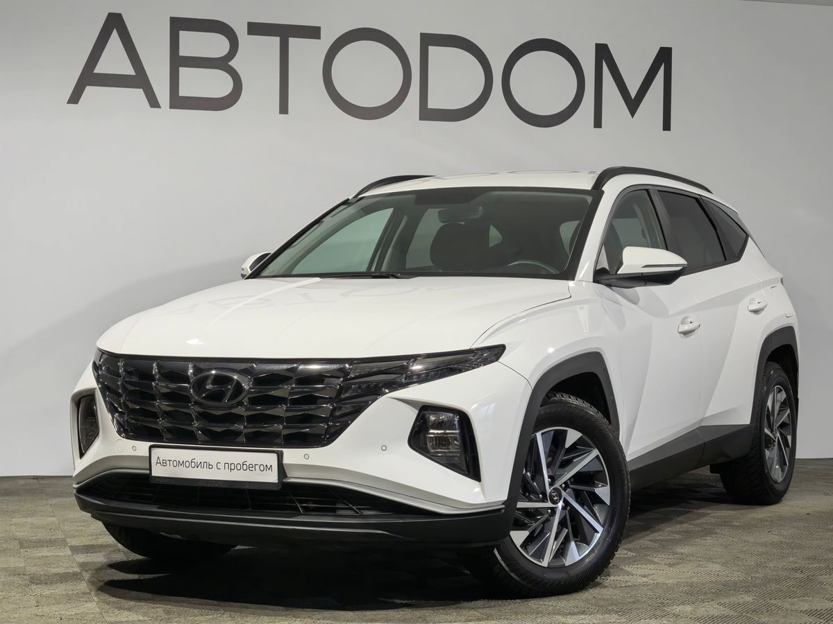 Автомобиль Hyundai Tucson IV поколение 2.0 AT 4WD (150 л.с.) Travel Белый 2024 с пробегом 34 329 км