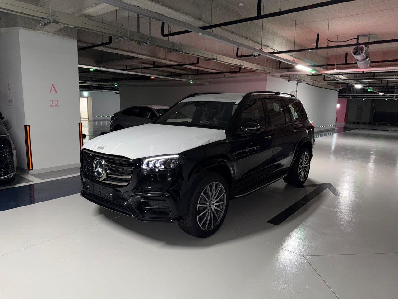 Mercedes-Benz GLS II (X167) [рестайлинг] 450 3.0 AT 4Matic (381 л.с.) Base Чёрный 2026 