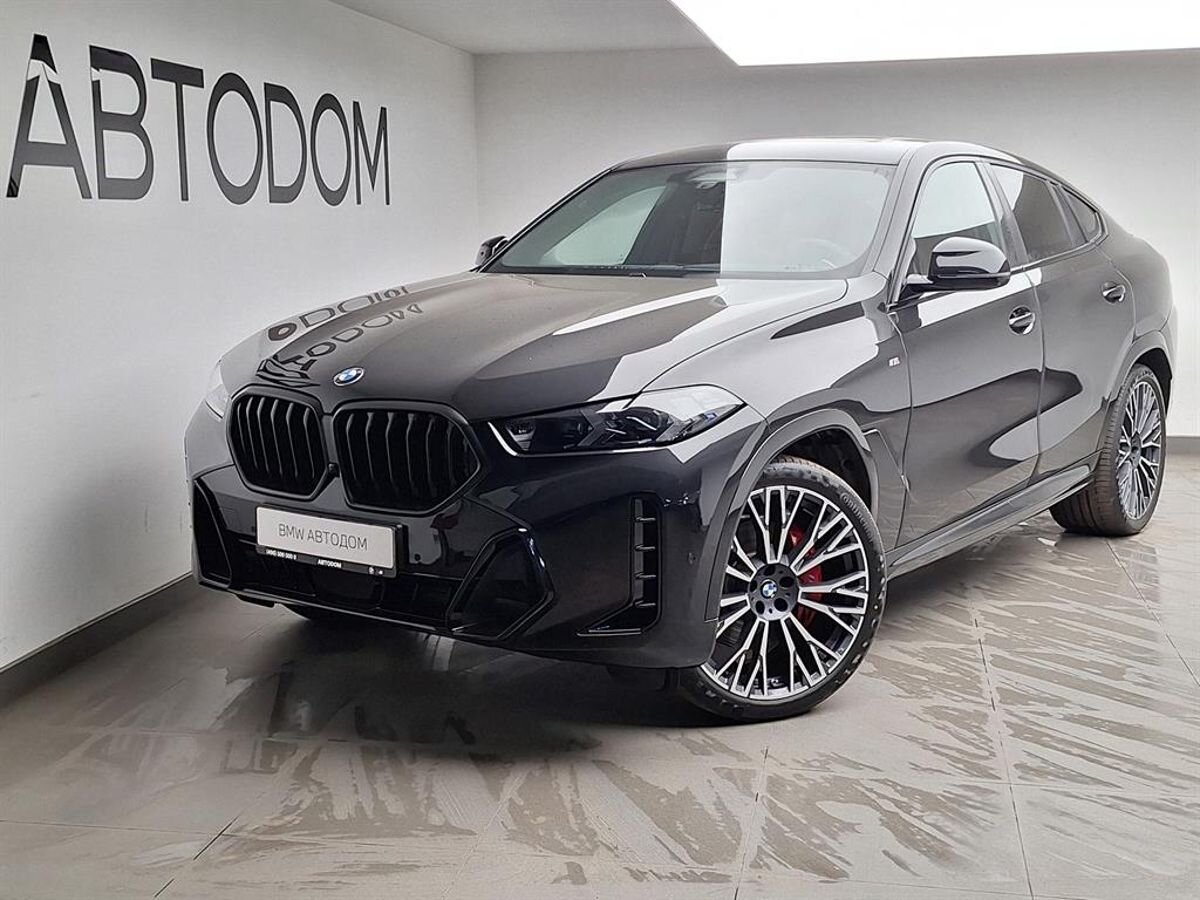 BMW X6 III (G06) [рестайлинг] 3.0d AT 4WD (286 л.с.) M Sport Чёрный 2025 