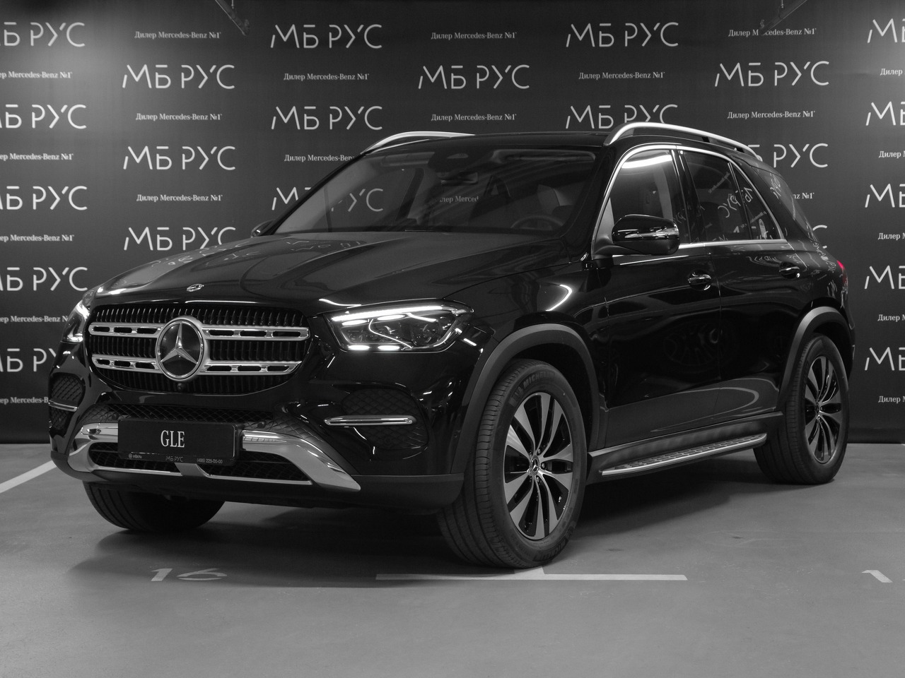 Mercedes-Benz GLE II (V167) [рестайлинг] 2.0 AT 4Matic (258 л.с.) Base Чёрный 2026 