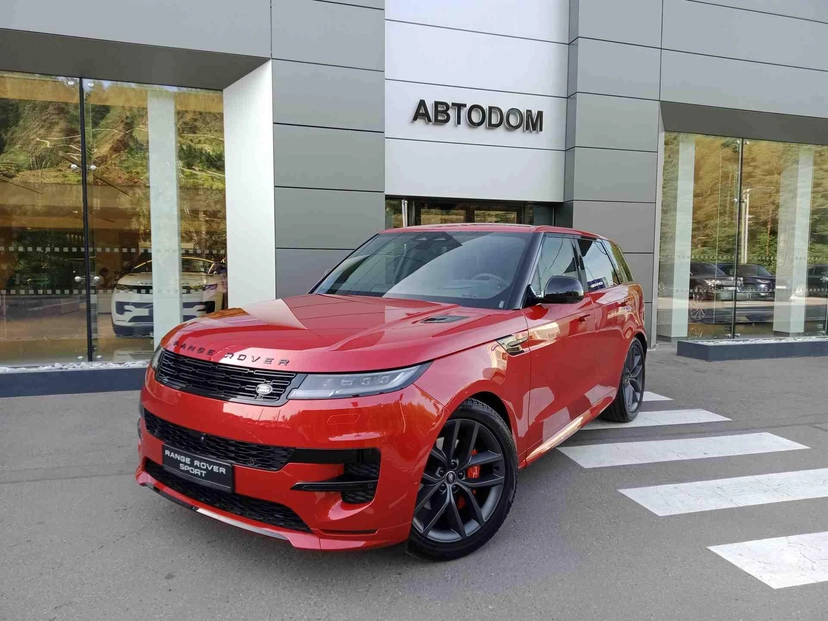 Автомобиль Land Rover Range Rover Sport III поколение 3.0d AT 4WD (300 л.с.) Dynamic HSE Красный 2023