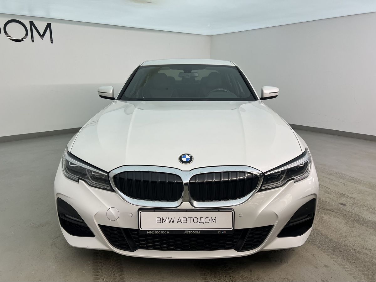 Автомобиль BMW 3 серии VII поколение (G20/G21/G28) 320 2.0 AT 4WD (184 л.с.) M Sport Pure Белый 2021 с пробегом 61 368 км