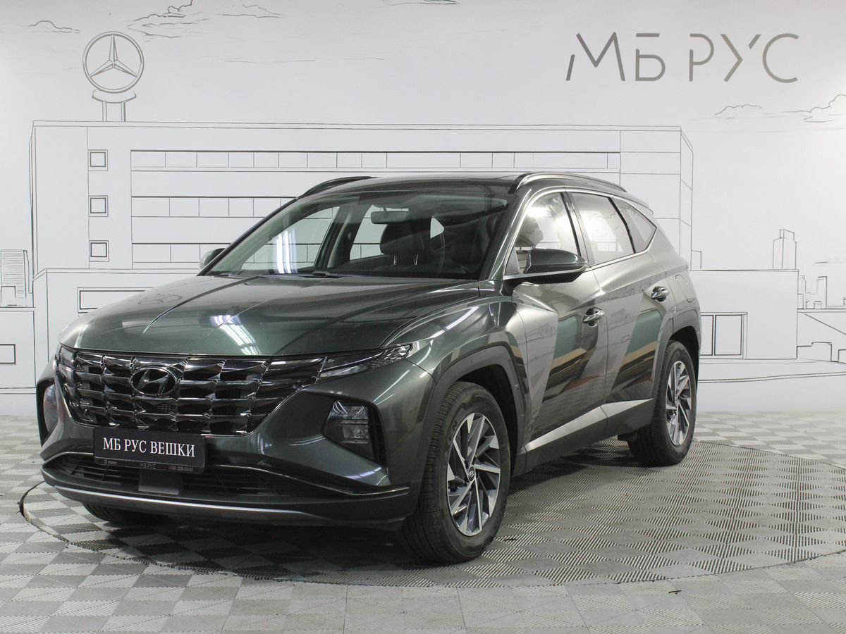 Hyundai Tucson IV поколение L 1.5 AT (200 л.с.) GLX Elite Edition Зелёный 2023 с пробегом 39 343 км