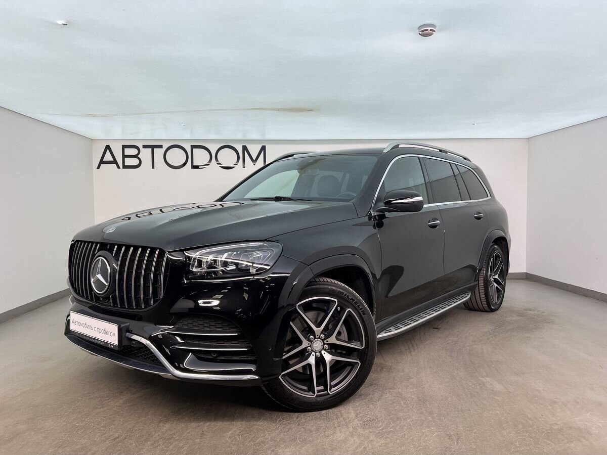 Mercedes-Benz GLS II поколение (X167) 400 2.9d AT 4Matic (330 л.с.) Premium Чёрный 2021 с пробегом 126 800 км