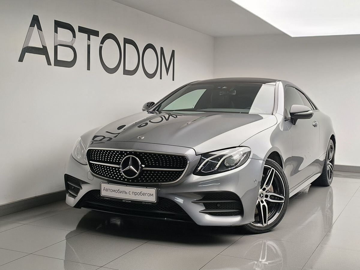Автомобиль Mercedes-Benz E-Класс V поколение (W213/S213/C238) 200 2.0 AT 4Matic (184 л.с.) Sport Серый 2019 с пробегом 67 719 км