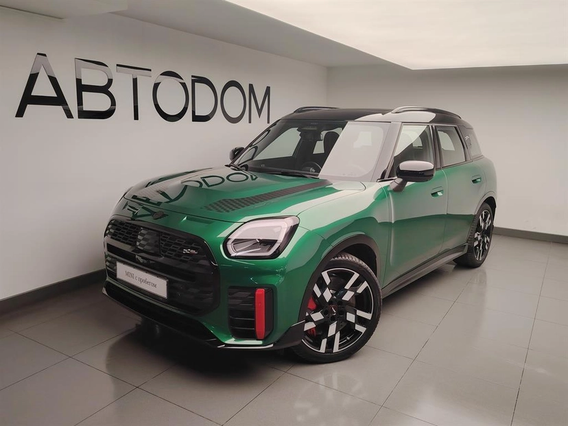 Автомобиль MINI Countryman III поколение (U25) John Cooper Works 2.0 AMT 4WD (300 л.с.) John Cooper Works Trim Зелёный 2024