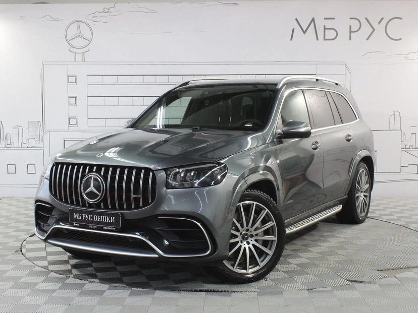 Автомобиль Mercedes-Benz GLS AMG II поколение (X167) 63 AMG 4.0 AT 4Matic (612 л.с.) AMG Серый 2020 с пробегом 35 066 км