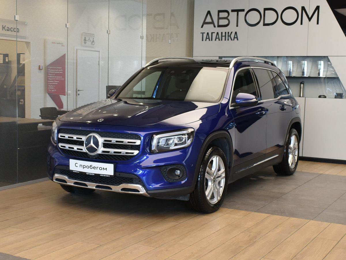 Mercedes-Benz GLB I поколение (X247) 250 2.0 AMT 4Matic (224 л.с.) Sport Синий 2020 с пробегом 110 500 км