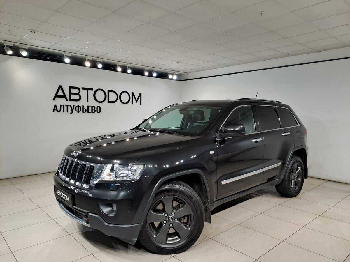 Jeep Grand Cherokee IV поколение (WK2) 3.6 AT 4WD (286 л.с.) Limited Чёрный 2012 с пробегом 237 006 км