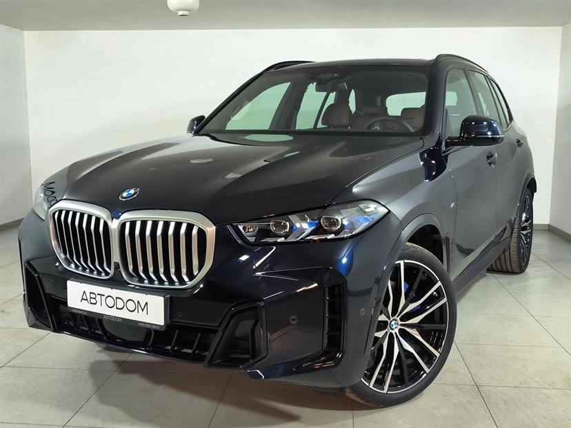 Автомобиль BMW X5 IV (G05) [рестайлинг] 3.0d AT 4WD (298 л.с.) Base Чёрный 2023 