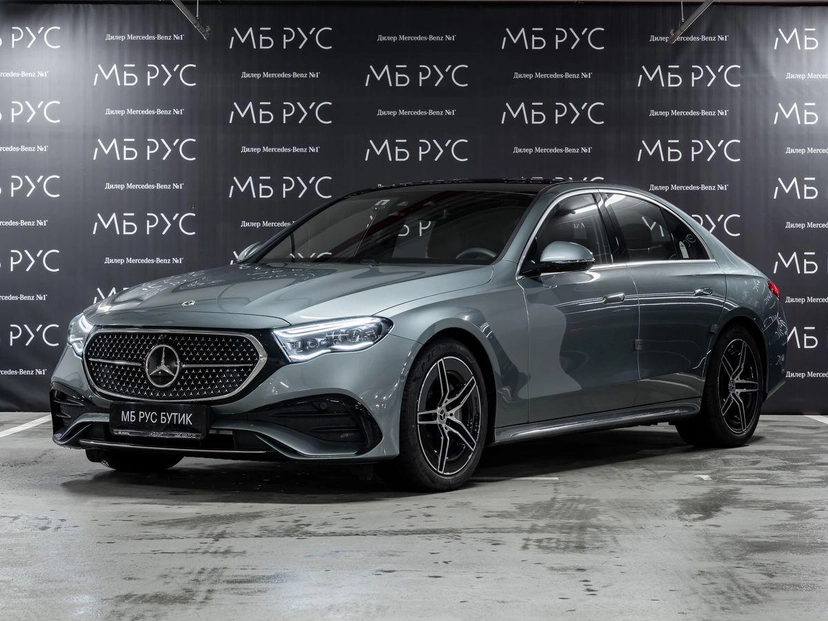 Автомобиль Mercedes-Benz E-Класс VI поколение (W214/S214) 2.0 AT 4Matic (258 л.с.) AMG Line Зелёный 2025 с пробегом 890 км
