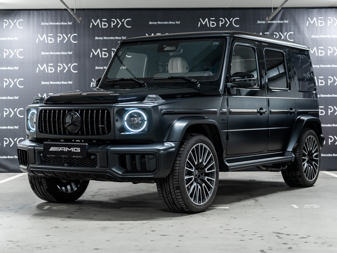 Автомобиль Mercedes-Benz G-Класс AMG II (W463) [рестайлинг] G 63 4.0 AT 4Matic (585 л.с.) AMG G 63 Чёрный 2025 