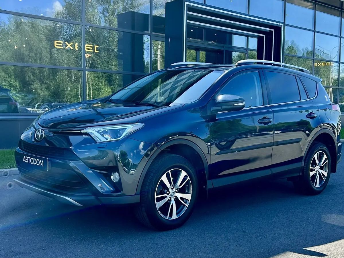 Toyota RAV4 IV (XA40) [рестайлинг] 2.0 CVT (146 л.с.) Комфорт Серый 2016 с пробегом 98 718 км