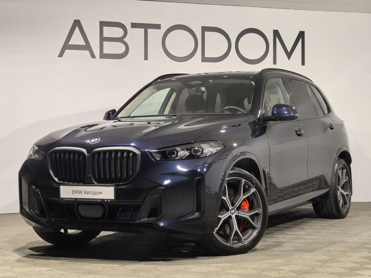BMW X5 IV (G05) [рестайлинг] 2.0 AT 4WD (258 л.с.) Premium M Sport Night Чёрный 2023 с пробегом 23 474 км