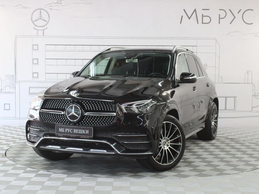 Автомобиль Mercedes-Benz GLE II поколение (V167) 300 2.0d AT 4Matic (245 л.с.) Sport Чёрный 2019 с пробегом 87 000 км