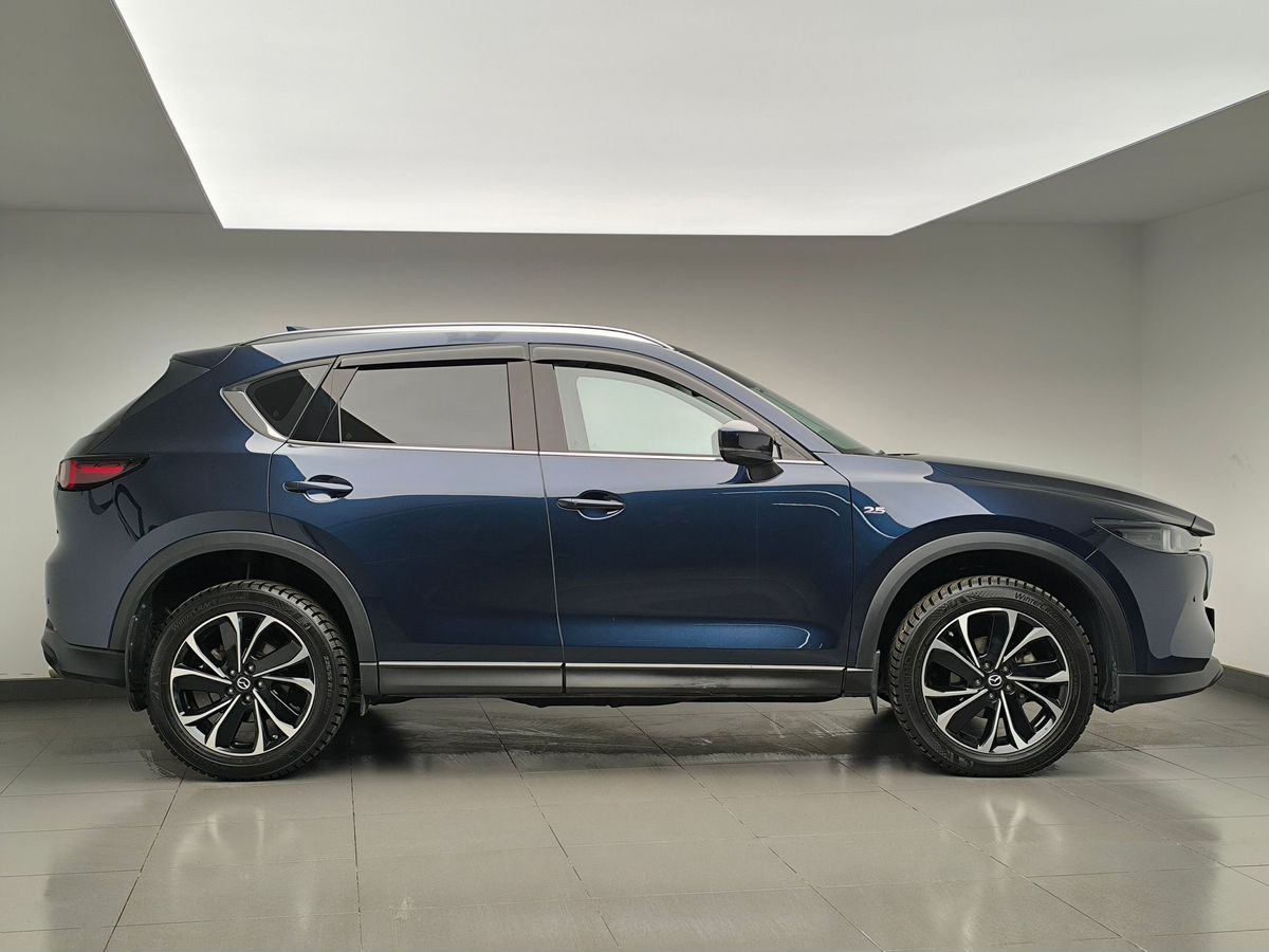 Автомобиль Mazda CX-5 II [рестайлинг] 2.5 AT 4WD (196 л.с.) Honorable (Zun yao) Синий 2023 с пробегом 9 157 км