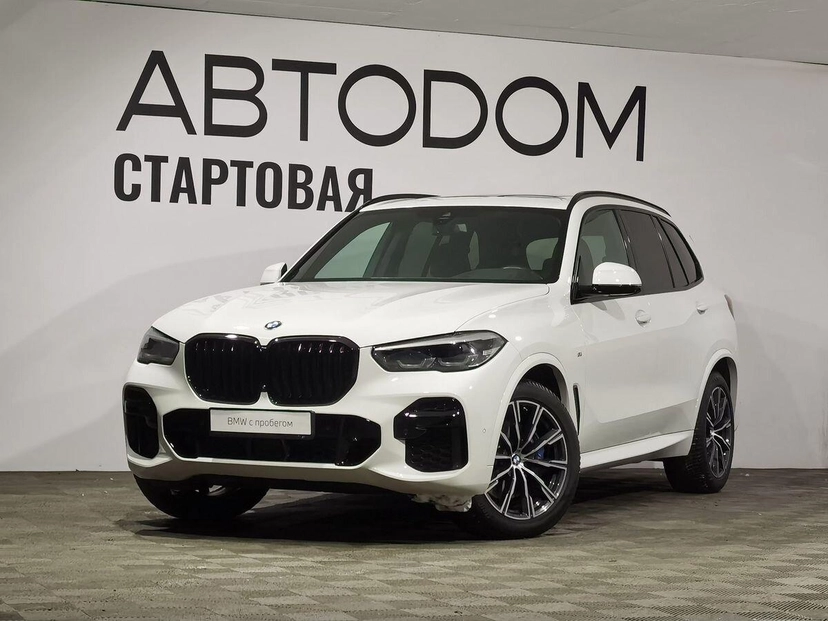 Автомобиль BMW X5 IV поколение (G05) 3.0d AT 4WD (286 л.с.) M Sport Pro Белый 2022 с пробегом 21 253 км