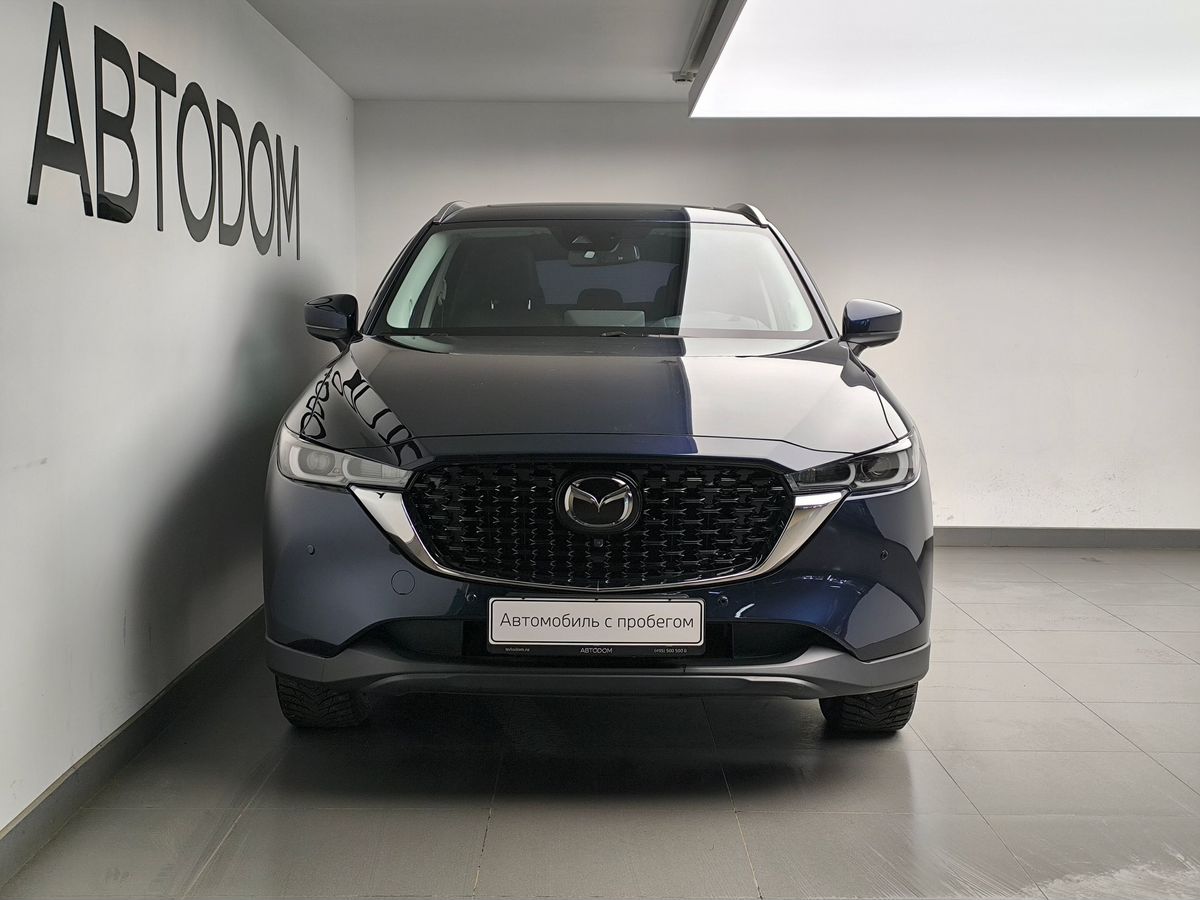 Автомобиль Mazda CX-5 II [рестайлинг] 2.5 AT 4WD (196 л.с.) Honorable (Zun yao) Синий 2023 с пробегом 9 157 км