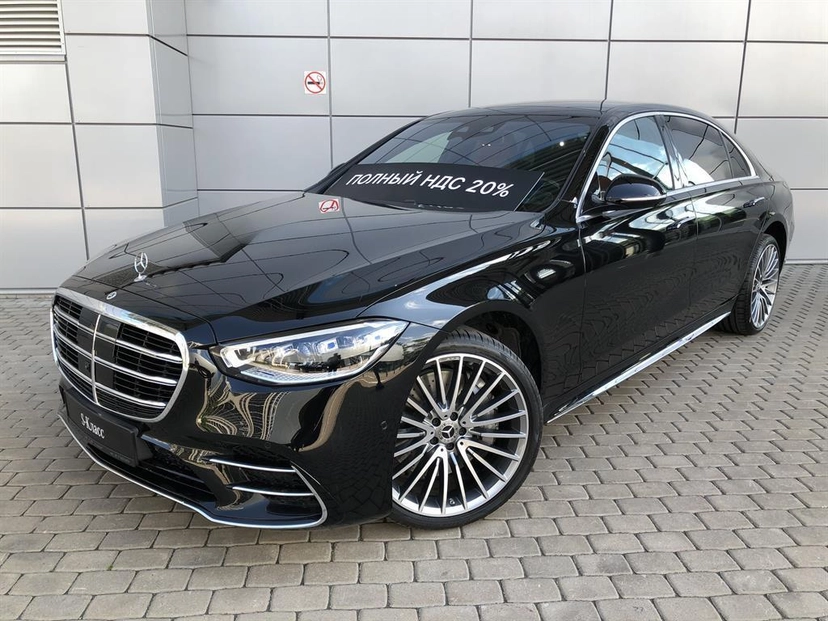 Автомобиль Mercedes-Benz S-Класс VII поколение (W223) 400 2.9d AT 4Matic (330 л.с.) Base Чёрный 2022