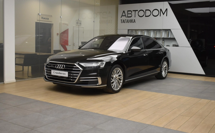 Автомобиль Audi A8 IV поколение (D5) 3.0d AT 4WD (249 л.с.) Business Чёрный 2019 с пробегом 131 181 км