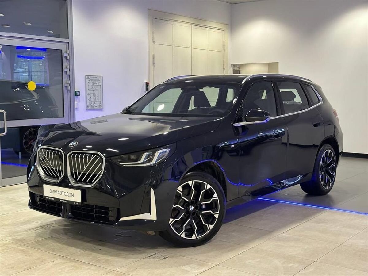 Автомобиль BMW X3 IV поколение (G45/G48) 2.0 AT 4WD (258 л.с.) Leading M Sport Чёрный 2025 