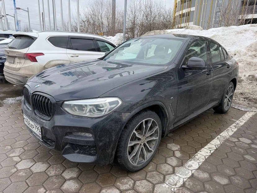 Автомобиль BMW X4 II поколение (G02) 3.0d AT 4WD (249 л.с.) M Sport Чёрный 2021 с пробегом 101 315 км