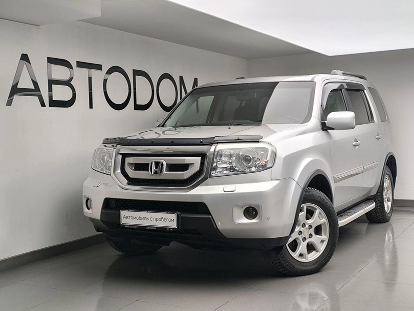 Автомобиль Honda Pilot II поколение 3.5 AT 4WD (249 л.с.) Base Серебристый 2008 с пробегом 297 908 км