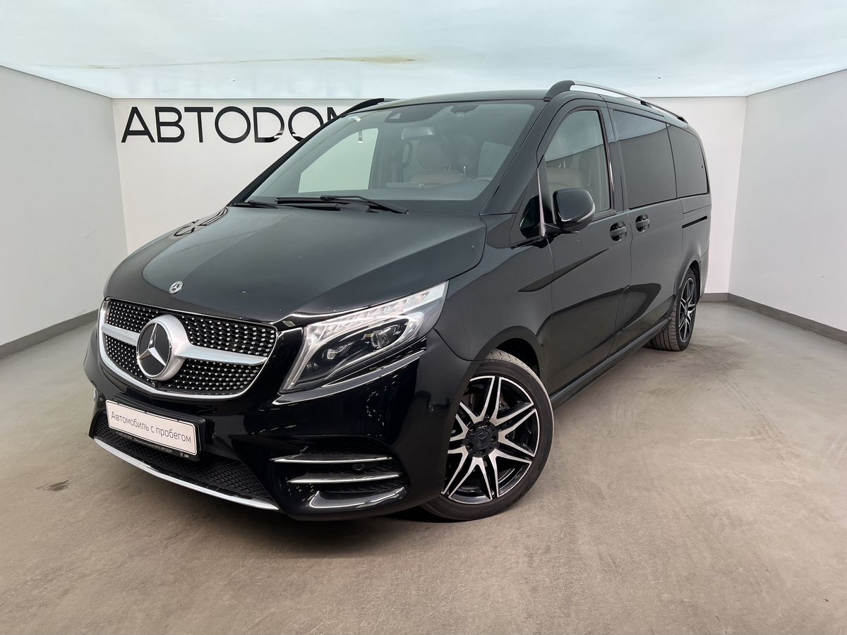 Mercedes-Benz V-Класс II поколение (W447) 250 2.1d AT 4Matic Long (190 л.с.) Exclusive Чёрный 2019 с пробегом 173 956 км