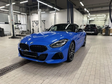 Автомобиль BMW Z4 III поколение (G29) M40 3.0 AT (340 л.с.) Base Синий 2019 с пробегом 43153 км