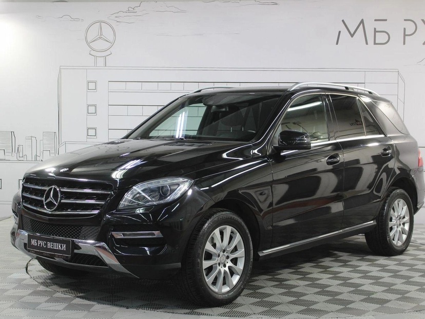 Автомобиль Mercedes-Benz M-Класс III поколение (W166) 400 3.0 AT 4Matic (333 л.с.) Особая серия Чёрный 2014 с пробегом 117 900 км