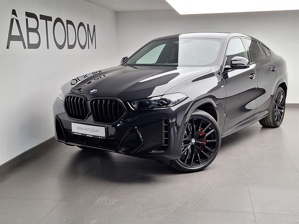 BMW X6 III (G06) [рестайлинг] 3.0d AT 4WD (286 л.с.) M Sport Чёрный 2025 