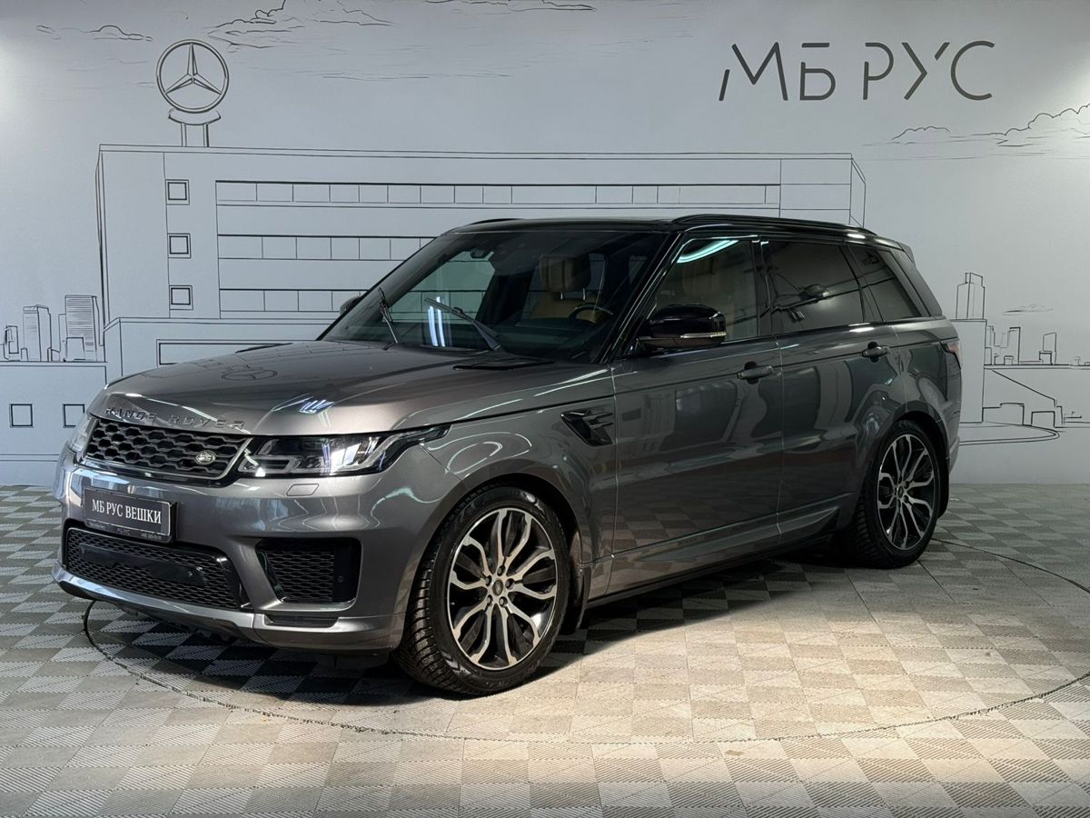 Land Rover Range Rover Sport II [рестайлинг] 3.0d AT 4WD (306 л.с.) HSE Серый 2019 с пробегом 99 000 км
